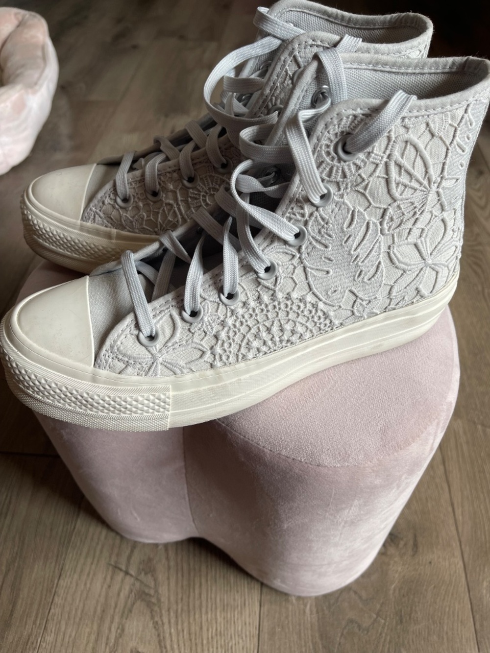 Gray Hightop Platform Converse - Final Markdown - Picture 7 of 7